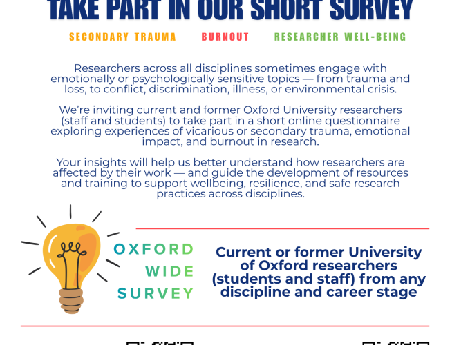 support survey flyer