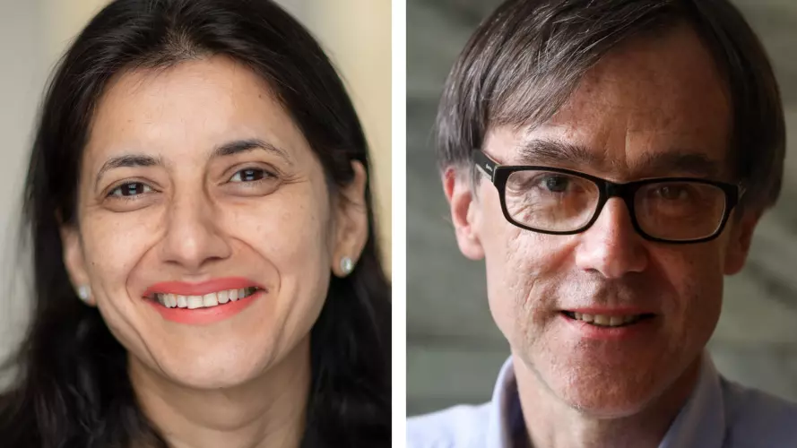 Profile photos of Masooda Bano and Federico Varese