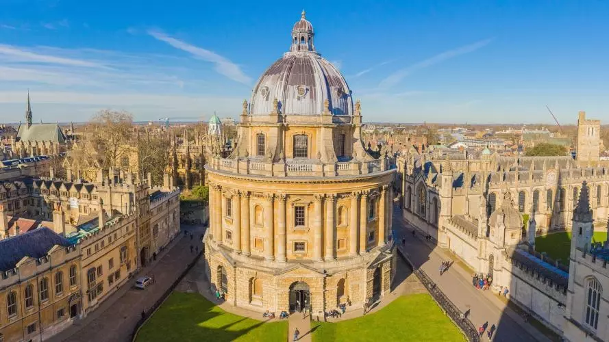 View of the Radcliffe Camera in Oxford