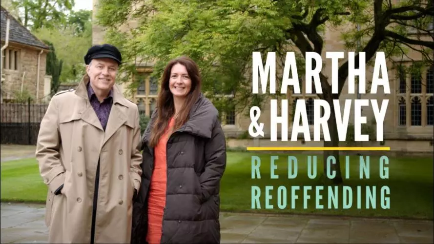 Dr Martha Newson and Prof Harvey Whitehouse stand together