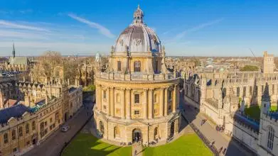 View of the Radcliffe Camera in Oxford