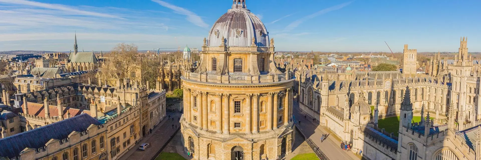 View of the Radcliffe Camera in Oxford